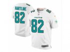 Nike jerseys miami dolphins #82 hartline white[Elite]