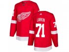 Youth Adidas Detroit Red Wings #71 Dylan Larkin Red Home Authentic Stitched NHL Jersey