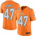 Youth Nike Miami Dolphins #47 Kiko Alonso Limited Orange Rush NFL Jersey