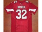 Nike NFL Arizona Cardinals #32 Tyrann Mathieu Red Jerseys(Elite)