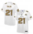 Women Nike Denver Broncos #21 Aqib Talib White NFL Pro Line Super Bowl 50 Fashion Jersey