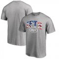 New York Jets Pro Line by Fanatics Branded Banner Wave T-Shirt Heathered Gray