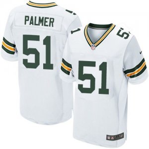 Nike Green Bay Packers #51 Nate Palmer white jerseys(Elite)