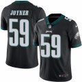 Mens Nike Philadelphia Eagles #59 Seth Joyner Limited Black Rush NFL Jersey