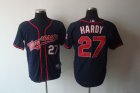 mlb Minnesota Twins #27 J.Hardy Blue[2011 cool base]