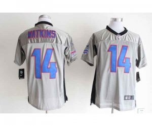 Nike jerseys buffalo bills #14 watkins grey[Elite shadow][watkins]