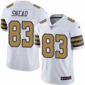 Mens Nike New Orleans Saints #83 Willie Snead Limited White Rush NFL Jersey