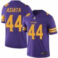 Youth Nike Minnesota Vikings #44 Matt Asiata Limited Purple Rush NFL Jersey