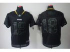Nike NFL Green Bay Packers #18 Randall Cobb Black Jerseys(Lights Out Elite)