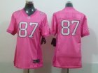 Nike Women Green Bay Packers #87 Jordy Nelson pink jerseys[2012 love]