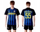 Inter Milan #55 Nagatomo Home Soccer Club Jersey