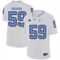 North Carolina Tar Heels 59 Andy Bershak White College Football Jersey