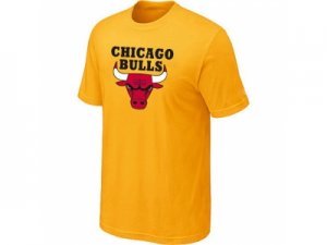 Chicago Bulls Big & Tall Primary Yellow T-shirts
