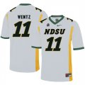 North Dakota State Bison 11 Carson Wentz White College Football Jersey