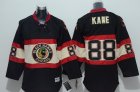 Youth Chicago Blackhawks #88 Patrick Kane black Third jerseys