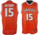 nba North Carolina #15 Anthony Stitched Orange