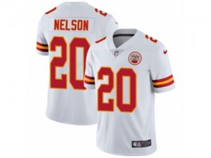 Nike Kansas City Chiefs #20 Steven Nelson Vapor Untouchable Limited White NFL Jersey