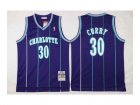 nba new orleans hornets #30 curry purple(stripe)[curry]