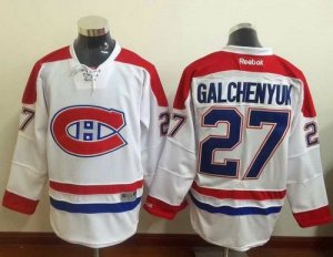 NHL Montreal Canadiens #27 Alex Galchenyuk white CH Stitched Jerseys