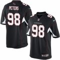 Mens Nike Arizona Cardinals #98 Corey Peters Limited Black Alternate NFL Jersey