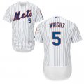 2016 Men New York Mets #5 David Wright Majestic White Flexbase Authentic Collection Player Jersey