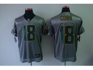 Nike NFL green bay packers #18 cobb grey[Elite shadow]