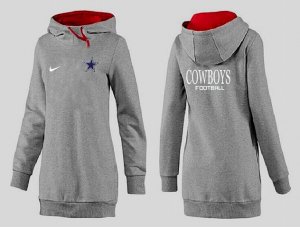 Women Dallas cowboys Logo Pullover Hoodie-029