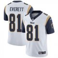 Nike Rams #81 Gerald Everett White Vapor Untouchable Limited Jersey