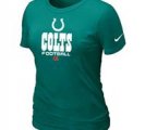 Women Indianapolis Colts Light Green T-Shirt