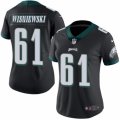 Women's Nike Philadelphia Eagles #61 Stefen Wisniewski Limited Black Rush NFL Jersey