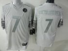 Nike NFL Pittsburgh Steelers #7 Ben Roethlisberger white Platinum(Game)