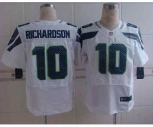 Nike seattle seahawks #10 richardson white jerseys[Elite]