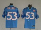 nfl tennessee titans #53 bulluck 50th lt,blue