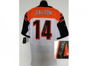 Nike jerseys cincinnati bengals #14 dalton white[Elite signature]