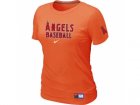 women Los Angeles of Anaheim Nike Orange Short Sleeve Practice T-Shirt