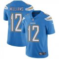 Nike Chargers #12 Mike Williams Light Blue Vapor Untouchable Limited Jersey
