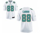 Men's Nike Miami Dolphins #88 Leonte Carroo Game White NFL Jersey