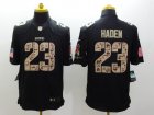 Nike cleveland browns #23 joe haden Black Salute to Service Jerseys(Limited)