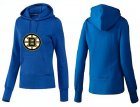 NHL Women Boston Bruins Logo Pullover Hoodie 28