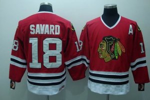 nhl chicago blackhawks #18 savaro red[ccm]