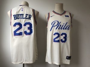 76ers #23 Jimmy Butler Cream City Edition Nike Swingman Jersey