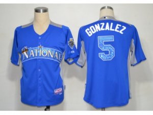 2012 All-Star MLB Jerseys Colorado Rockies #5 Gonzalez blud