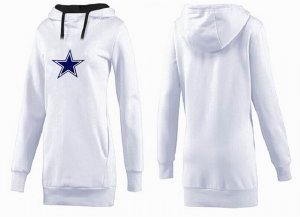 Women Dallas cowboys Logo Pullover Hoodie-006