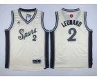 Youth nba san antonio spurs #2 leonard white[2015 Christmas edition]