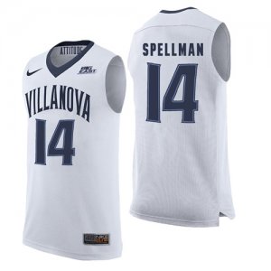 Villanova Wildcats #14 Omari Spellman White College Basketball Elite Jers