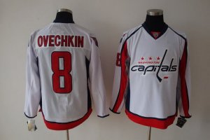 youth nhl washington capital #8 ovechkin white