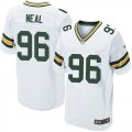 Nike Green Bay Packers #96 Mike Neal white jerseys(Elite)