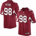 Mens Nike Arizona Cardinals #98 Corey Peters Limited Red Team Color NFL Jersey