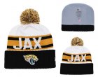 Jaguars Black Barstool Cuffed Pom Knit Hat YD