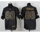 Nike jerseys denver broncos #88 thomas black[Elite gold lettering fashion]